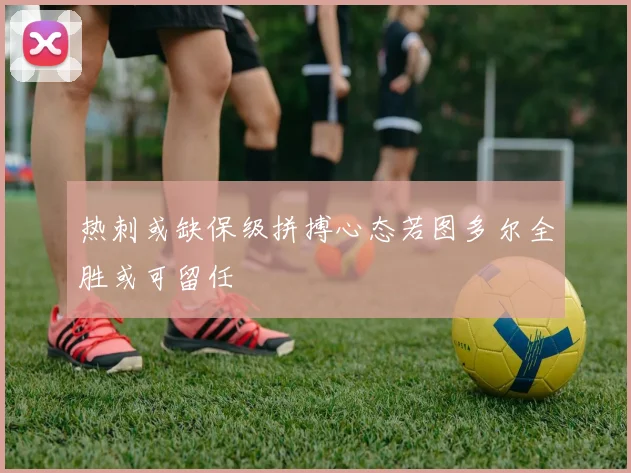 热刺或缺保级拼搏心态若图多尔全胜或可留任